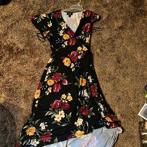 By and by Floral Dress mid length XL